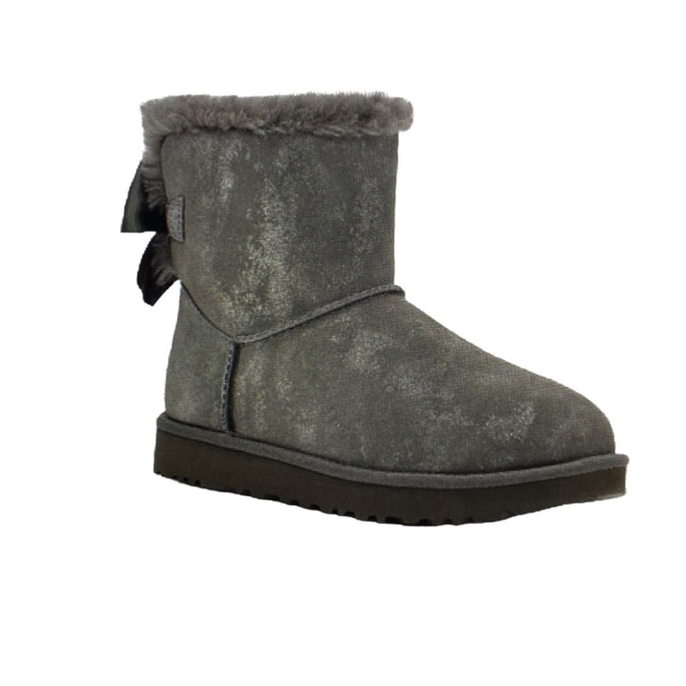 UGG - Mini Bailey Bow Glimmer - Charcoal
